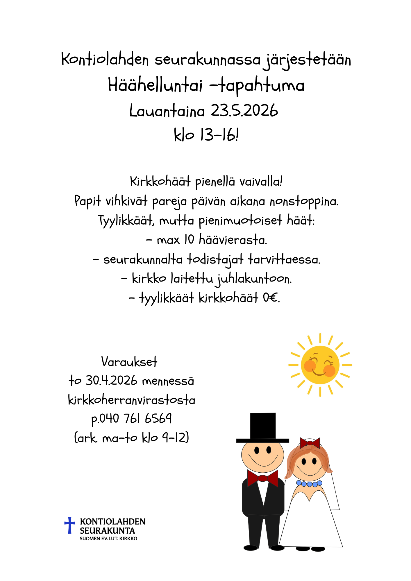 mainos häähelluntaista