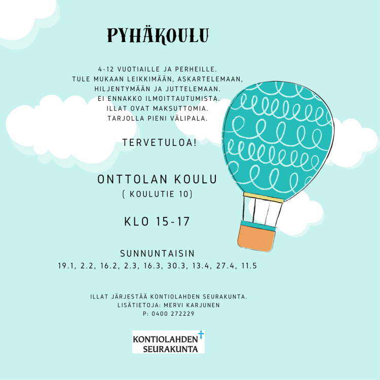 Onttolan pyhäkoulu Onttolan pyhäkoulu
